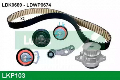 LUCAS ENGINE DRIVE lkp103 -  Водяной насос + комплект зубчатого ремня